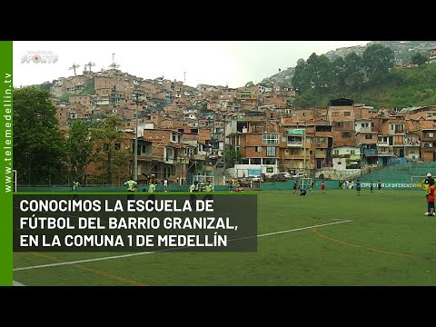 Conocimos la escuela de fútbol del barrio Granizal, en la Comuna 1 de Medellín - Telemedellín