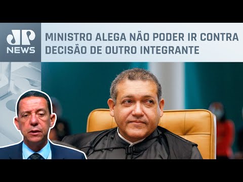 Nunes Marques nega pedido para soltar presos pelos atos do 8 de janeiro; Trindade comenta