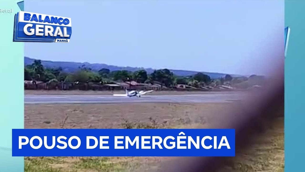Avião com deputado estadual de Mato Grosso faz pouso forçado em Goiás