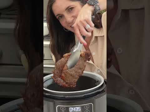 How to Make Air Fryer Rib-Eye Steak #shorts