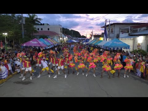 Festival de comparsa en San Juan del Sur con derroche de cultura y tradición