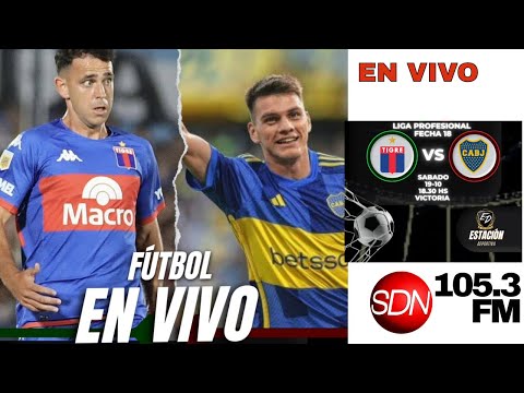 Tigre vs. Boca, en vivo – Liga profesional – Por SDN Radio 105.3