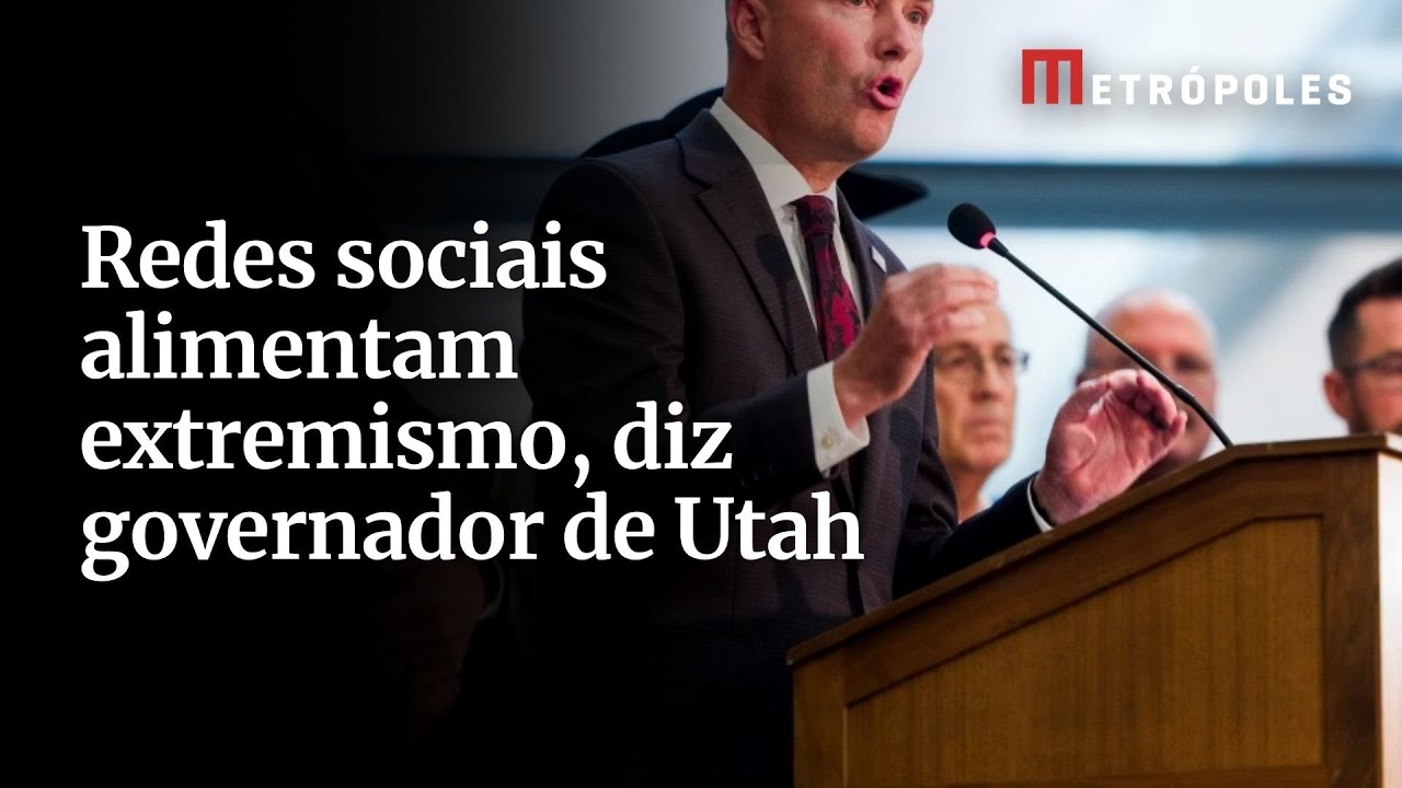 Redes sociais alimentam extremismo diz governador de Utah