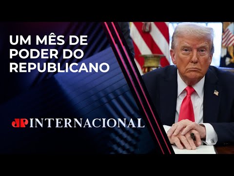 O que Trump já fez em seu segundo mandato nos EUA? | JP INTERNACIONAL