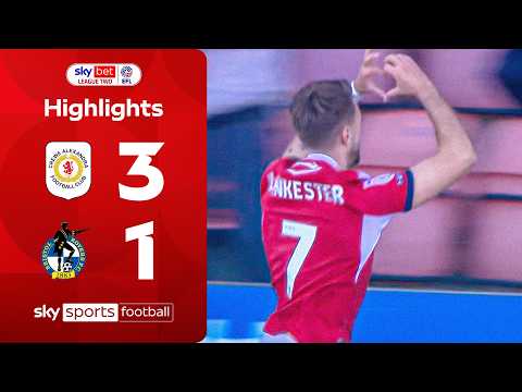 Kamwa scores consolation from inside own half ! 😱 | Crewe 3-1 Bristol Rovers | EFL Highlights