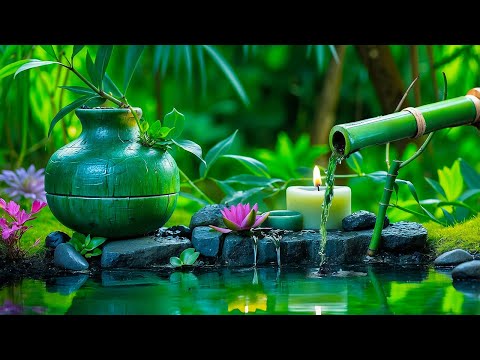 NO MORE STRESS!  Beautiful Relaxing Music, Spa, Bamboo Water Fountain and Sleep Peacefully