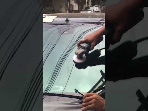 Poles Kaca Mobil - Menghilangkan Baret pada Kaca | Peralatan yang Tepat Memudahkan Pekerjaan!