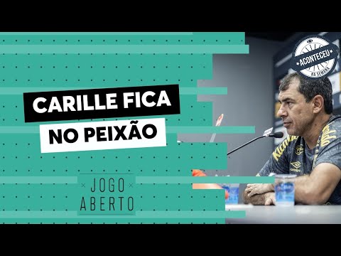 Aconteceu na Semana I Carille recusa proposta do Vasco e fica no Santos