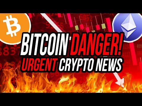 BITCOIN IN DANGER!!ðŸ”¥ URGENT CRYPTO NEWS! CRYPTO MARKET CRASH TO K?!