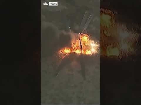 No one hurt in military helicopter crash in California