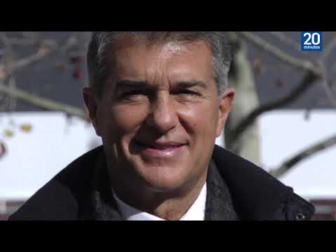 Joan Laporta hace campaña en Madrid