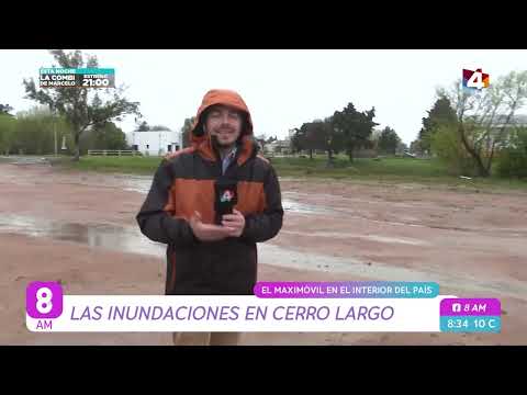 8AM - Las inundaciones en Cerro Largo