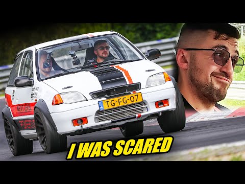 Wide & BOOSTED Subaru Justy Goes Ps Ps on the Nürburgring!