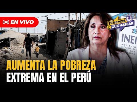 POBREZA en PERÚ afecta a 3 de cada 10 PERUANOS: ¿Qué revelan las preocupantes cifras? | EN VIVO