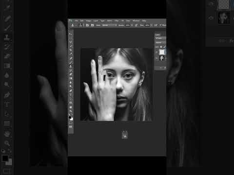EASY CLONE STAMP TRICK -- Short Photoshop Tutorial #shorts #photoshop #photoshoptutorial #ytshorts