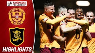 Motherwell 2-1 Livingston | Motherwell Hold On To Third Place | Ladbrokes Premiership