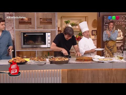 Paella Mixta, Sandwich de Faina y Torta de Coco (7/2/2024) - Ariel en su Salsa