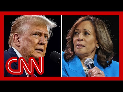 Trump asked about potential race against Kamala Harris. Hear his response