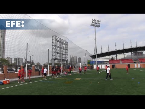 Panamá entrena de cara al partido de Liga de Naciones contra el Tri mexicano