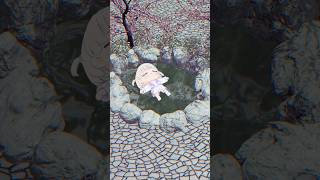 温泉に浸かりたい【轟はじめ】#vtuber #shorts