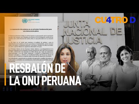 Resbalón de la ONU peruana | Cuatro D