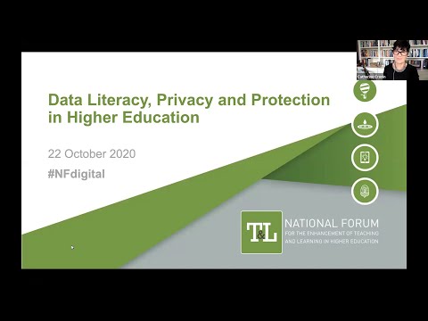 Data Literacy, Privacy and Protection in Higher Education