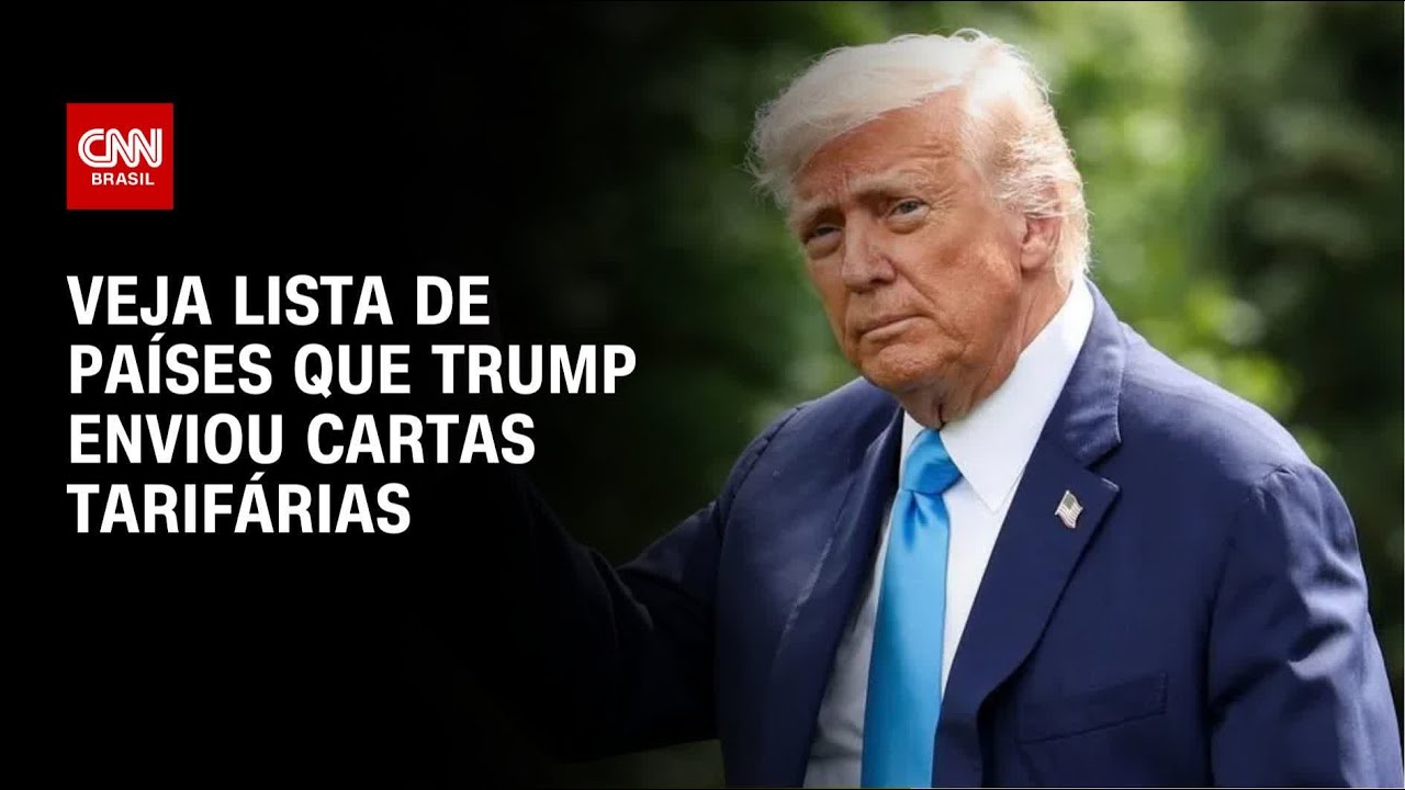 Com União Europeia e México Donald Trump já enviou 25 cartas tarifárias | AGORA CNN
