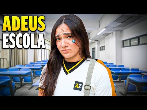 MEU ÚLTIMO DIA DE AULA - TERMINEI A ESCOLA