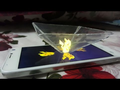 Turn Your Smartphone into a 3D Hologram || 4k video