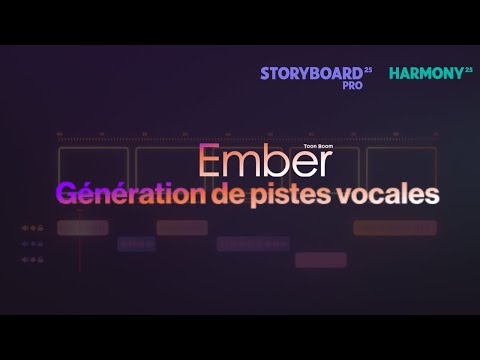 Génération de pistes vocales I Toon Boom Animation