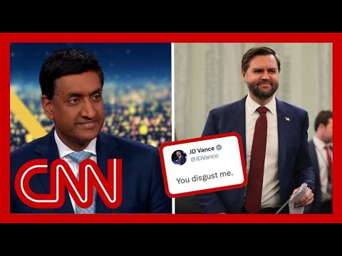 "You disgust me": Vance & Democrat get heated over DOGE aide’s racist post