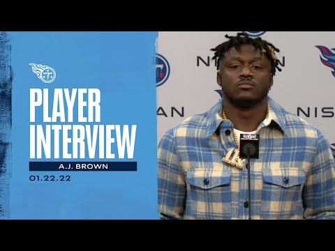 We Have More Than Enough Talent in the Locker Room | A.J. Brown Player Interview video clip