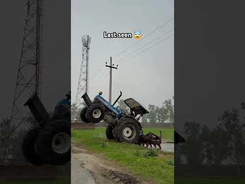 Last main dekho 😨😭#shortvideo #trending #tractor #new