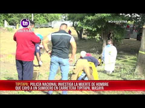 Hombre muere tras caer a sumidero en empresa de Masaya - Nicaragua
