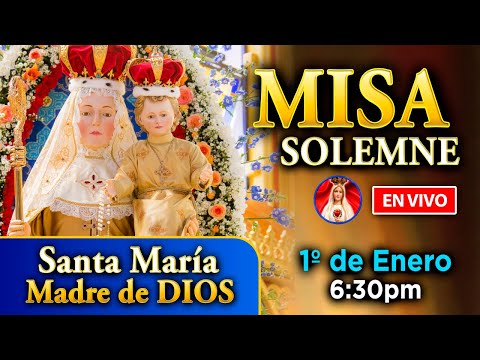  ROSARIO y MISA Santa María Madre de Dios | 1º de Enero 2022 | Heraldos del Evangelio El Salvador