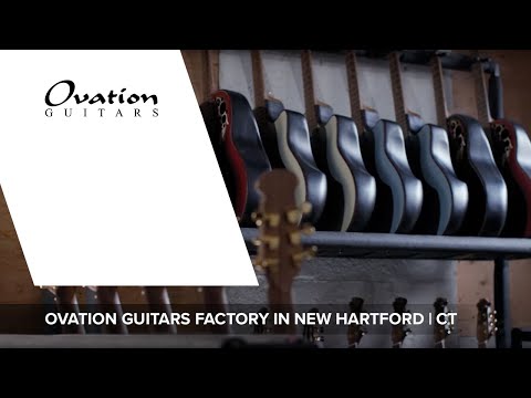 Welcome to the Ovation Guitars factory in New Hartford, CT