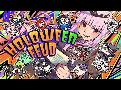 【HOLOWEEN FEUD】Survey Says...BIG GAMESHOW COLLAB?! #calliolive