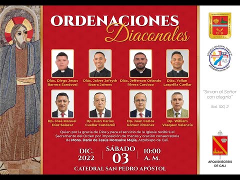 Ordenaciones Diaconales | 3 de diciembre de 2022