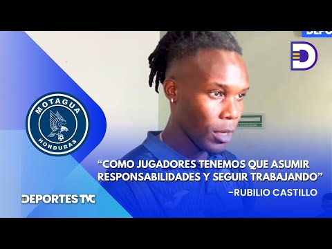 Rubilio Castillo acepta el mal rendimiento de Motagua en el empate sin goles ante Génesis