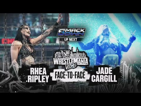 Rhea Ripley & Jade Cargill Face To Face