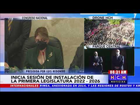 ¡En el Hemiciclo! Congreso hondureño instala Primera Legislatura, presidida por Luis Redondo