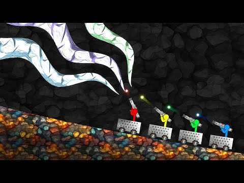 Survival Stickman Race #1 - Strange Vines