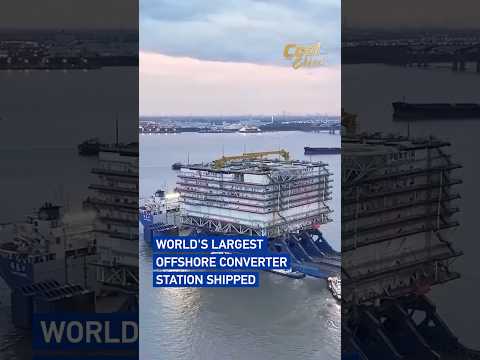 World's largest offshore converter station shipped #coolchina