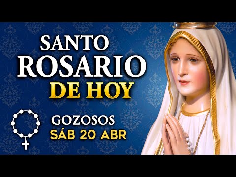 ROSARIO de HOY Misterios Gozosos del Santo Rosario | sábado 20 de abril 2024