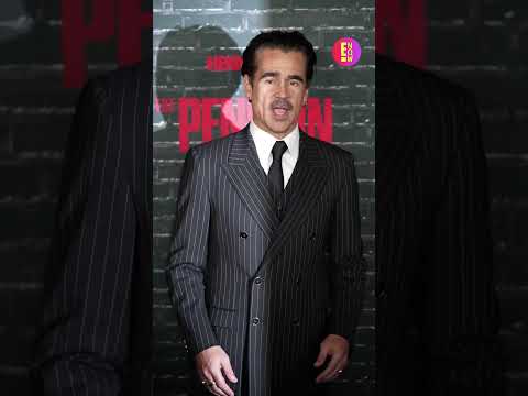 #ColinFarrell asiste al estreno de The Penguin en Nueva York #Shorts