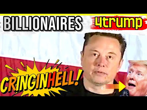 Is Elon Musk OK? JUST MADE MOST Bizarre Pro-Trump LIE Yet! CRINGE!