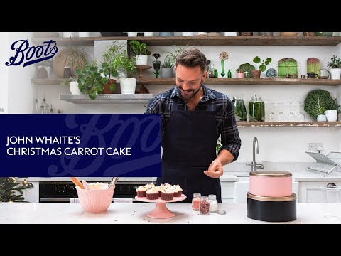 boots.com & Boots Discount Code video: John Whaite | Christmas Carrot Cake Recipe | Boots UK