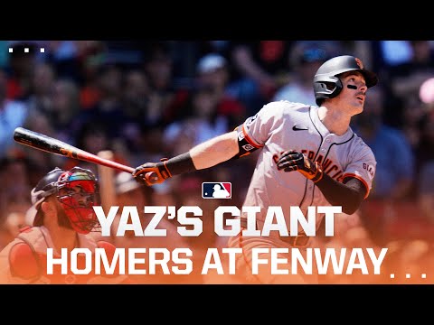 Mike Yastrzemski Homers at Fenway Park AGAIN! (2019 and 2024)