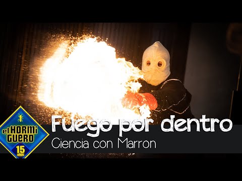 ¿Cómo es el fuego visto por dentro El arriesgado experimento de Marron - El Hormiguero