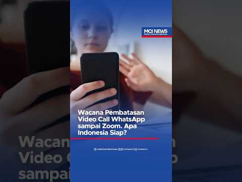 Video thumbnail Wacana Pembatasan Video Call WhatsApp–Zoom apa indonesia siap
